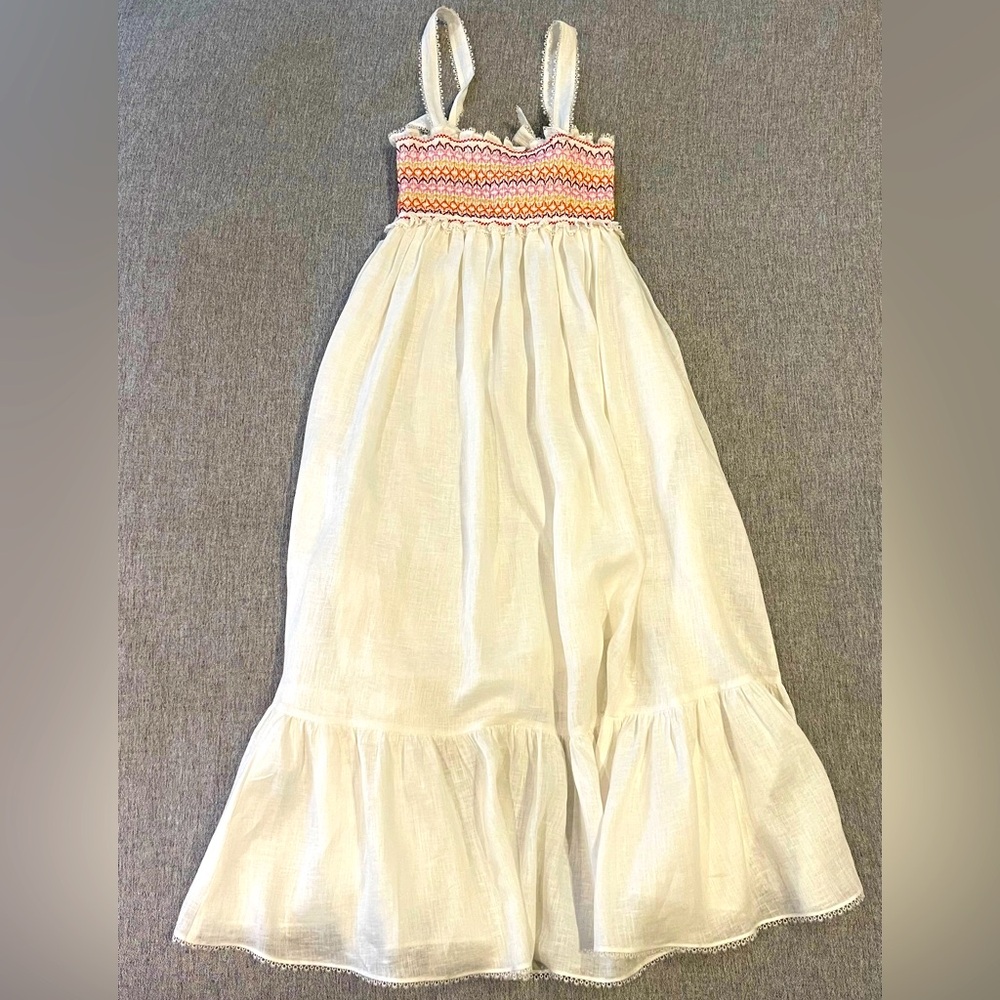 Zimmerman Goldie Smocked sundress new